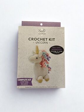 Brand New Unused Unicorn Crochet Kit